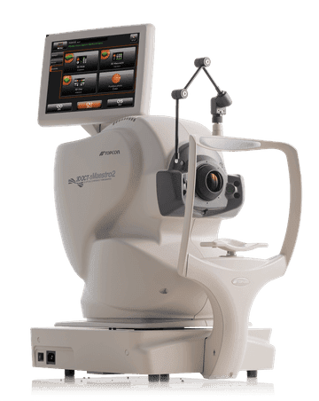 Topcon Optos 3D OCT machine